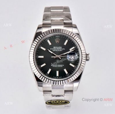 Clean Factory 1:1 Replica Rolex Datejust 2 Oystersteel Olive Green 41 Cal.3235 Watch
